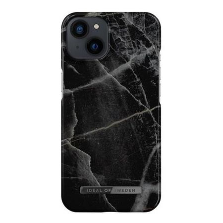 iDeal of Sweden - iPhone 14 Plus Hülle - Printed Case - MagSafe kompatibel - Black Thunder Marble