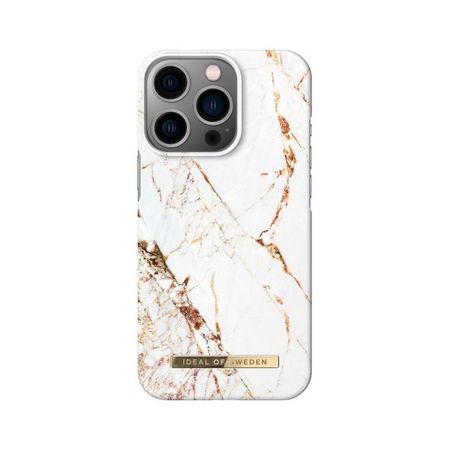 iDeal of Sweden - iPhone 14 Pro Hülle - Printed Case - Carrara Gold
