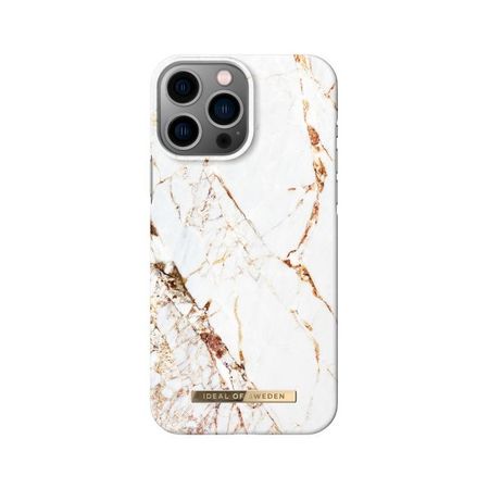 iDeal of Sweden - iPhone 14 Pro Max Hülle - Printed Case - Carrara Gold