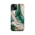 iDeal of Sweden - iPhone 14 Hülle - Printed Case - Golden Jade Marble