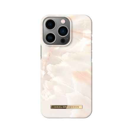 iDeal of Sweden - iPhone 14 Pro Hülle - Printed Case - Rose Pearl Marble