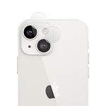 iPhone 14 Panzerglas 2.5D - Schutz für Zweifach Kamera (0.21 mm) - transparent