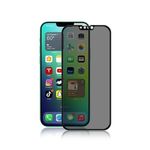 iPhone 14 Privacy Panzerglas 3D Full Cover - Displayschutz (0.33 mm) - schwarz