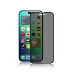 iPhone 14 Pro Privacy Panzerglas 3D Full Cover - Displayschutz (0.33 mm) - schwarz