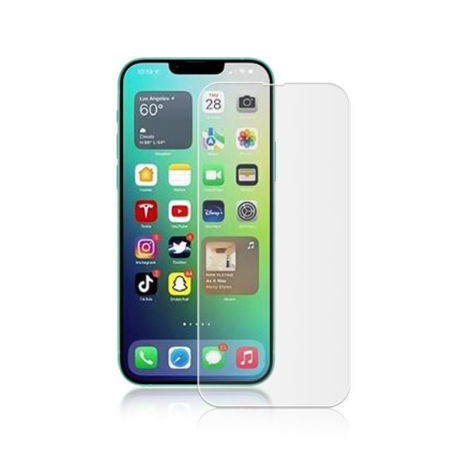 iPhone 14 Pro Max 2.5D Full Cover - Full Glue Displayschutz (0.33 mm) - transparent