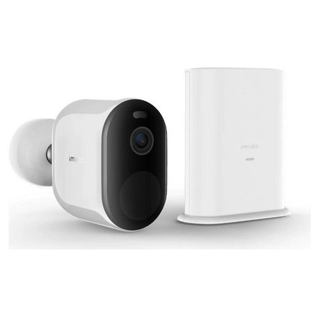 IMILAB - EC4 IP66 Outdoor Kamera & Gateway - Überwachungskamera Set - Xiaomi Ecosystem Partner - weiss