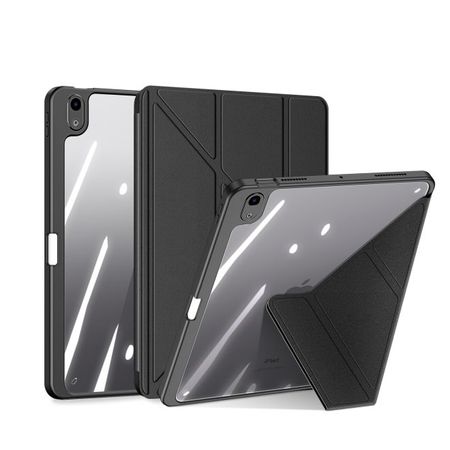 Dux Ducis - iPad Air (2022) / iPad Air (2020) Hülle - Leder Bookcover - Magi Series - schwarz