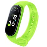 Xiaomi Mi Smart Band 7 Fluoreszierendes Silikon Armband - Ersatz Armband - Glowing Series - grün