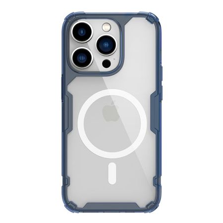 Nillkin - iPhone 14 Pro Max Hülle - TPU Soft Case - Nature Soft MagSafe Series - blau