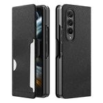 Araree - Samsung Galaxy Z Fold4  Hülle - Case mit Stand Funktion - Bonnet Diary Series - Made in Korea - schwarz