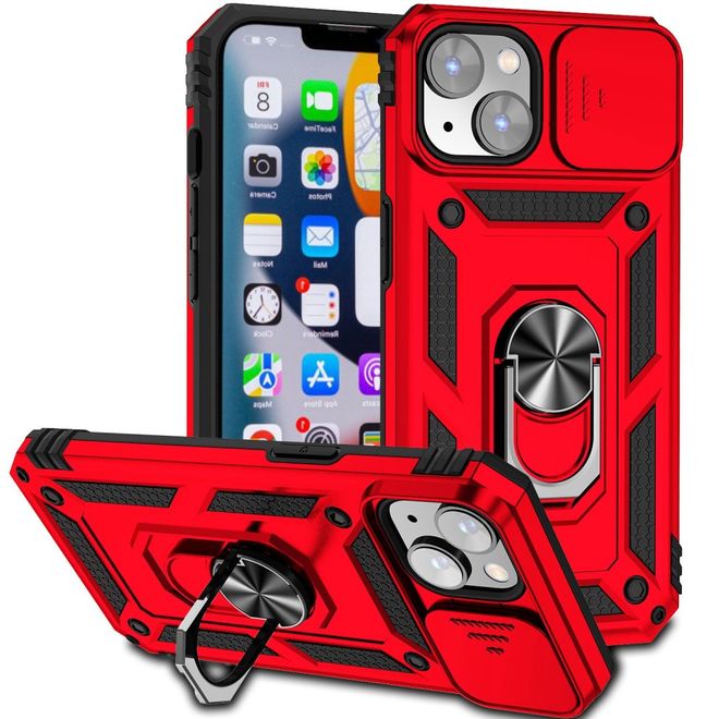 iPhone 14 Handy Hülle - Robustes Hardcase mit Kickstand