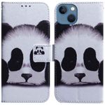 iPhone 14 Handy Hülle - Leder Bookcover Image Series - Panda