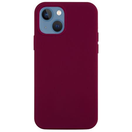 iPhone 14 Handy Hülle - Softcase - Liquid Silicone Series - weinrot