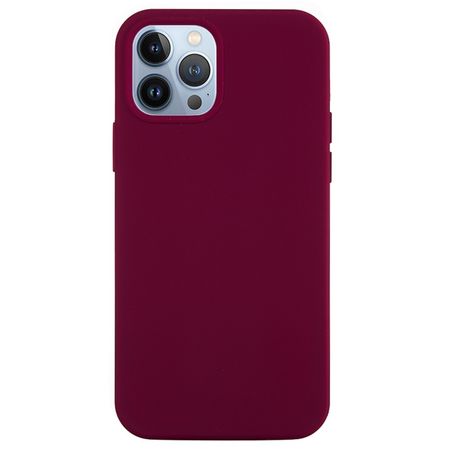 iPhone 14 Pro Max Handy Hülle - Softcase - Liquid Silicone Series - weinrot