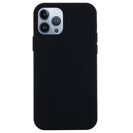 iPhone 14 Pro Handy Hülle - Softcase - Liquid Silicone Series - schwarz