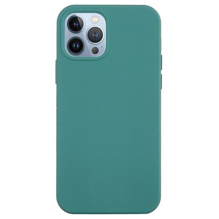 iPhone 14 Pro Handy Hülle - Softcase - Liquid Silicone Series - dunkelgrün