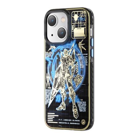 Kingxbar - iPhone 14 MagSafe Schutzhülle - Hardcase - Mecha Series - blau