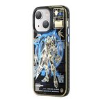 Kingxbar - iPhone 14 Plus MagSafe Schutzhülle - Hardcase - Mecha Series - blau
