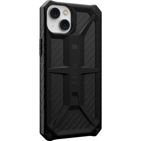 UAG - iPhone 14 Plus Hülle - Robustes Backcover - Monarch Case - carbon fiber schwarz