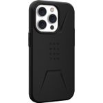 UAG - iPhone 14 Pro Hülle - Robustes Backcover - Civilian MagSafe Case - schwarz