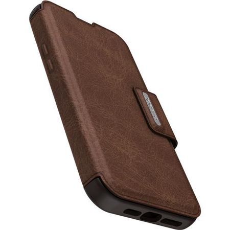 Otterbox - iPhone 14 Plus Handyhülle - Strada Folio Case - braun