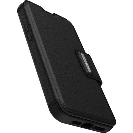 Otterbox - iPhone 14 Pro Max Handyhülle - Strada Folio Case - schwarz