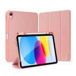 Dux Ducis - iPad 2022 (10. Gen) Hülle - Apple Pencil Schutzfach - Domo Series - pink
