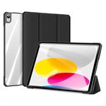 Dux Ducis - iPad 2022 (10. Gen) Hülle - Leder Bookcover - Copa Series - schwarz