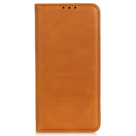 Samsung Galaxy S23 Ultra Handy Hülle - Classic V Leder Bookcover Series - braun