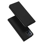 Dux Ducis - Motorola Edge 30 Fusion Hülle  - Handy Bookcover - Skin Pro Series - schwarz