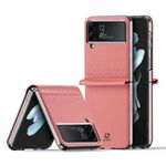 Dux Ducis - Samsung Galaxy Z Flip4 Hülle - Leder Case - Bril Series - pink