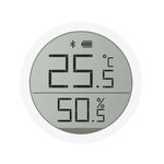 Qingping - Digitales E-Ink Thermometer & Hygrometer Monitor Lite - Temperatur- & Luftfeuchtigkeitsmesser - weiss