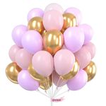 Luftballon Set (30 Stück) - Latex Ballons für festliche Anlässe - Decor Series - sweet pink