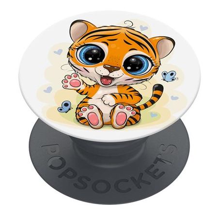 PopSockets - Finger Griff Halterung - PopGrip Basic - 70113 - Happy Cat