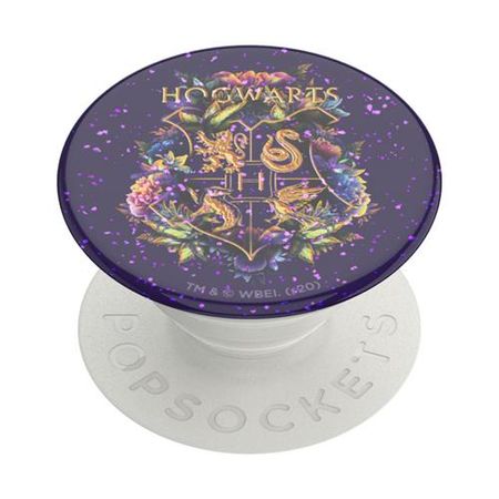 PopSockets - Finger Griff Halterung - PopGrip Premium - 112077 - Glitter Hogwarts Floral