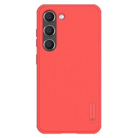 Nillkin - Samsung Galaxy S23+ Hülle - Kunststoff Case - Super Frosted Shield Pro Series - rot