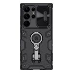 Nillkin - Samsung Galaxy S23 Ultra Hülle - Robustes Hardcase - CamShield Armor Pro Series - schwarz