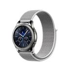 Smartwatch Nylon Ersatzarmband mit Quick Release (20mm) universell - Loop Series - grau