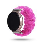 Smartwatch Stoff Ersatzarmband mit Quick Release (18mm) universell - Fabric Series - pink