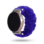Smartwatch Stoff Ersatzarmband mit Quick Release (18mm) universell - Fabric Series - blau