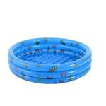 Aufblasbares Planschbecken (150x35 cm) - Kinder Pool - Ocean Series - blau