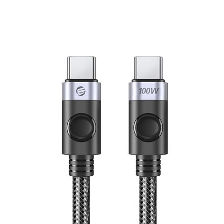 ORICO - USB Typ-C auf USB Typ-C Lade- und Datenkabel (1 m) - Power Delivery 100W - C2CZ Series - schwarz