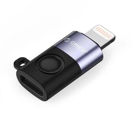 ORICO - Adapter Lightning (male) zu USB Typ-C (female) - Adapter Konverter - WLC Series - schwarz