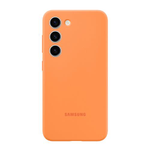 Samsung - Original Galaxy S23 Hülle - Silikon Backcover - orange