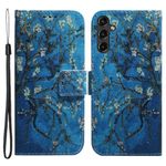 Samsung Galaxy A14 5G / 4G Handy Hülle - Leder Bookcover Image Series - Winterblüten