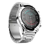 HiFuture - FutureGo Pro Smartwatch - Fitness Tracker (3ATM) mit 24 versch. Sportmodi, 1.32 Zoll FHD Display - silber