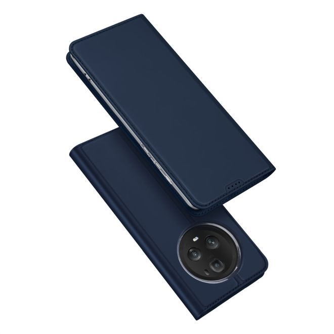 Dux Ducis - Honor Magic5 Pro Hülle  - Handy Bookcover - Skin Pro Series - blau