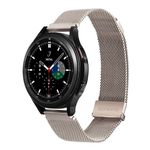 Dux Ducis - Smartwatch Edelstahl Ersatzarmband mit Quick Release (20mm) universell -  Milanese Series - starlight