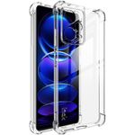 Imak - Xiaomi Redmi Note 12 Pro+ 5G Hülle - Robustes Softcase aus TPU - Air Cushion Fallschutz - Trendy Series - transparent