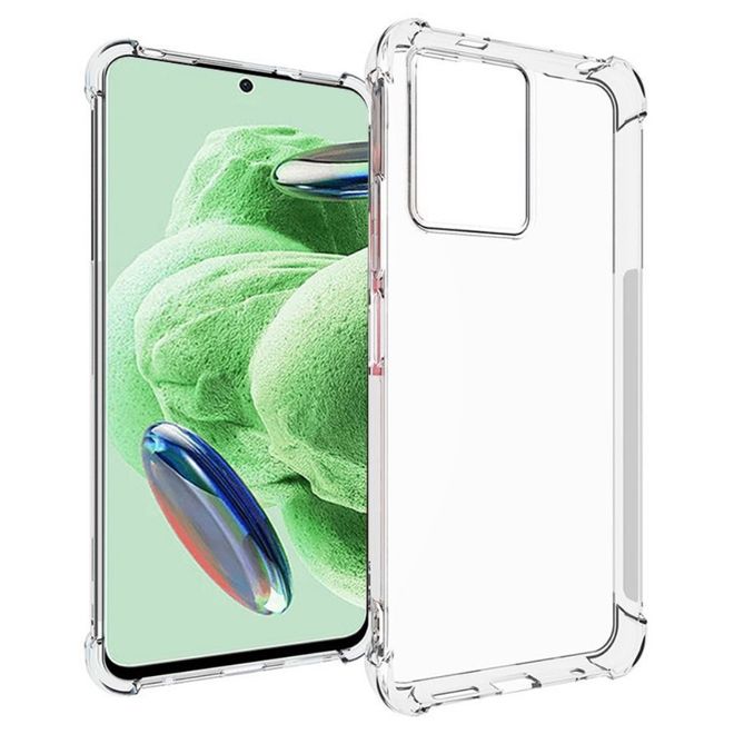 TEYYOS Cover Per Xiaomi Poco X5/Redmi Note 12 5G – Custodia Ibrida TPU/PC Con Supporto 360° E Anello, Rosso